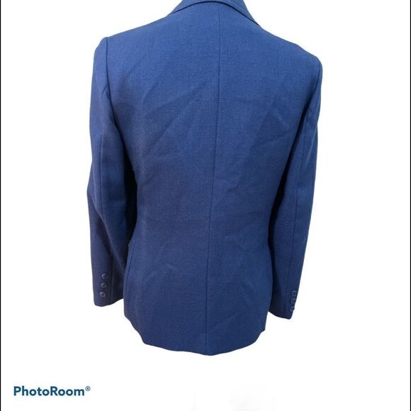 Vintage Blue Single Breast Blazer - Picture 2 of 9